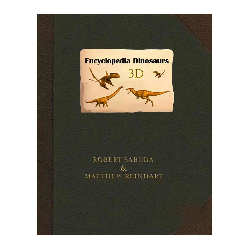 Encyclopedia Prehistorica Dinosaurs ā 3D Pop-Up Book for Kids | Educational & Fun Gift