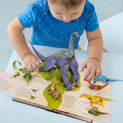 Encyclopedia Prehistorica Dinosaurs – 3D Pop-Up Book for Kids | Educational & Fun Gift