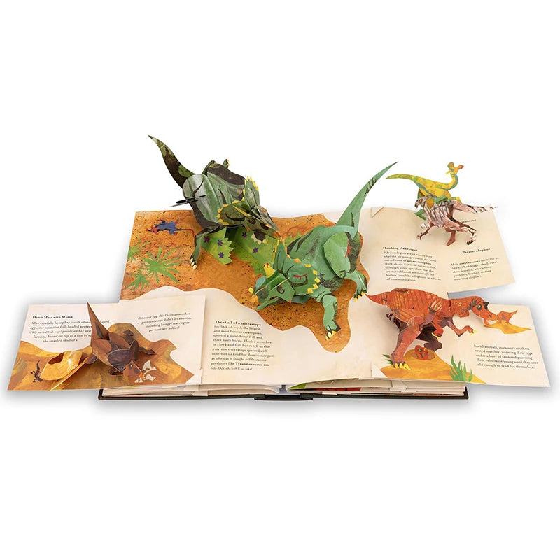 Encyclopedia Prehistorica Dinosaurs – 3D Pop-Up Book for Kids | Educational & Fun Gift