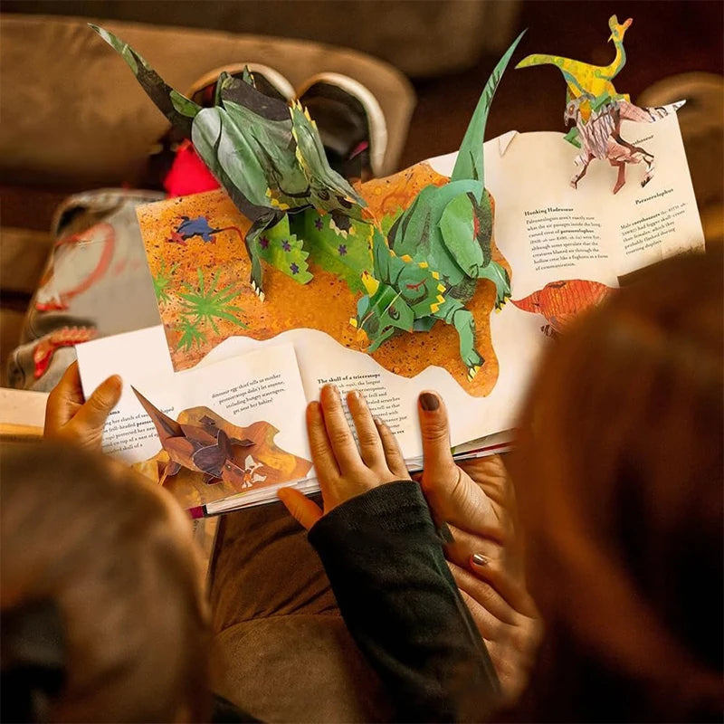 Encyclopedia Prehistorica Dinosaurs – 3D Pop-Up Book for Kids | Educational & Fun Gift