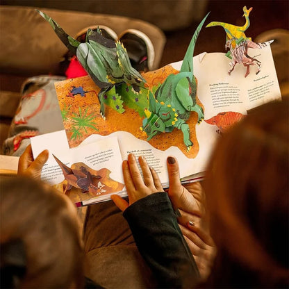 Encyclopedia Prehistorica Dinosaurs – 3D Pop-Up Book for Kids | Educational & Fun Gift