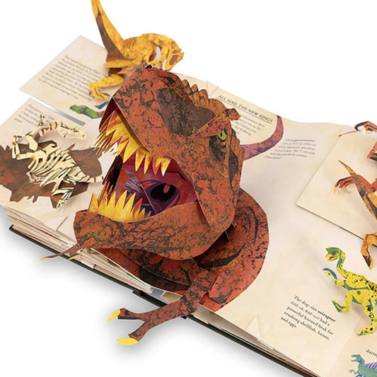 Encyclopedia Prehistorica Dinosaurs – 3D Pop-Up Book for Kids | Educational & Fun Gift