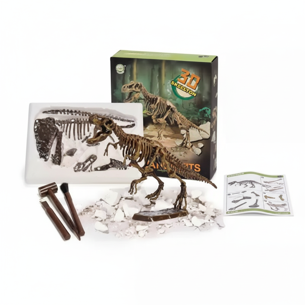 Jurassic World Dinosaur Fossil Excavation Kit – STEM Dig & Discover Adventure for Kids | Educational & Fun Gift