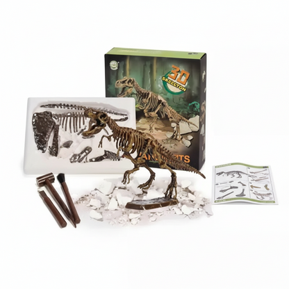 Jurassic World Dinosaur Fossil Excavation Kit – STEM Dig & Discover Adventure for Kids | Educational & Fun Gift